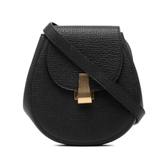 ボッテガヴェネタ ショルダーバッグ ポーチ ブラック レザー レディース BOTTEGAVENETA 【中古】