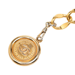 シャネル ココマーク 31 RUE CAMBON ル カンボン チェーンベルト ゴールド メッキ レディース CHANEL 【中古】