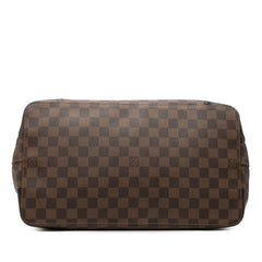 ルイ ヴィトン ダミエ ハムステッド GM ショルダーバッグ N51203 ブラウン PVC レザー レディース LOUIS VUITTON 【中古】