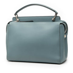フェンディ ドットコム ハンドバッグ ショルダーバッグ 2WAY 8BN293 ブルー レザー レディース FENDI 【中古】
