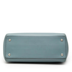 フェンディ ドットコム ハンドバッグ ショルダーバッグ 2WAY 8BN293 ブルー レザー レディース FENDI 【中古】