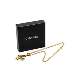 シャネル ヴィンテージ ココマーク ネックレス ゴールド メッキ レディース CHANEL 【中古】