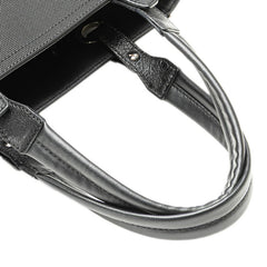 シャネル パリビアリッツトートPM トートバッグ ショルダーバッグ ブラック レザー コーティングキャンバス レディース CHANEL 【中古】