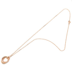 カルティエ トリニティ ペンダント ネックレス ピンクサファイヤ K18PG ピンクゴールド 750 レディース CARTIER 【中古】