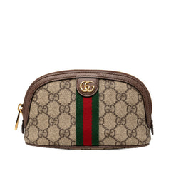 グッチ オフィディア GGスプリーム ポーチ 小物入れ 625550 ベージュ マルチカラー PVC レザー レディース GUCCI 【中古】
