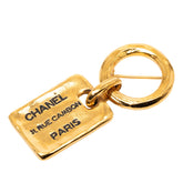 シャネル 31 RUE CAMBON プレート ブローチ ゴールド メッキ レディース CHANEL 【中古】