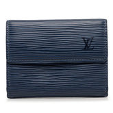 ルイ ヴィトン エピ ラドロー コインケース カードケース M6330G ミルティーユ ブルー レザー レディース LOUIS VUITTON 【中古】