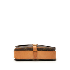 ルイ ヴィトン モノグラム カルトシエールGM 斜め掛け ショルダーバッグ M51252 ブラウン PVC レザー レディース LOUIS VUITTON 【中古】