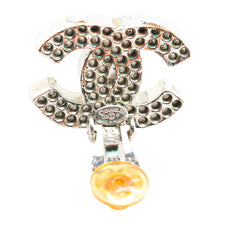 シャネル ココマーク イヤリング シルバー メタル レディース CHANEL 【中古】