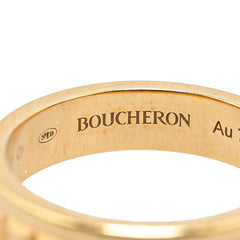 ブシュロン キャトル ラディアント リング 指輪 #48 K18YG イエローゴールド レディース Boucheron 【中古】