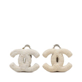 シャネル ココマーク イヤリング 03A ホワイト メタル レディース CHANEL 【中古】