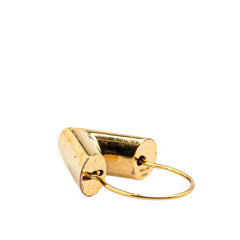 ルイ ヴィトン エセンシャルV ピアス M61088 ゴールド メッキ レディース LOUIS VUITTON 【中古】