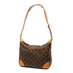 ルイ ヴィトン モノグラム ブローニュ30 ショルダーバッグ M51265 ブラウン PVC レザー レディース LOUIS VUITTON 【中古】
