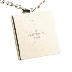 ルイ ヴィトン コリエ ダンディLV ペンダントネックレス M69513 シルバー メタル レディース LOUIS VUITTON 【中古】