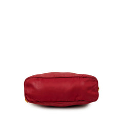 プラダ ポーチ ワインレッド ナイロン レディース PRADA 【中古】