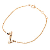 ルイ ヴィトン LVヴォルト アップサイドダウン ブレスレット Q95977 K18PG ピンクゴールド Au750 レディース LOUIS VUITTON 【中古】