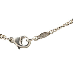 シャネル マトラッセ ココマーク ネックレス シルバー マルチカラー メタル レディース CHANEL 【中古】