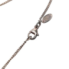 シャネル ココマーク ネックレス シルバー イエロー メタル レディース CHANEL 【中古】