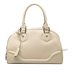 ルイ ヴィトン エピ ボーリング モンテーニュPM ハンドバッグ M5932J イヴォワール ホワイト レザー レディース LOUIS VUITTON 【中古】