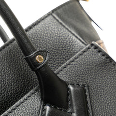 ルイ ヴィトン モノグラム タフタージュ オンマイサイド PM ショルダーバッグ ハンドバッグ 2WAY M57728 ノワール ブラウン PVC レザー レディース LOUIS VUITTON 【中古】