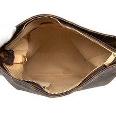 ルイ ヴィトン モノグラム ルーピングGM ショルダーバッグ トートバッグ M51145 ブラウン PVC レザー レディース LOUIS VUITTON 【中古】