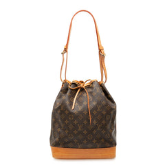 ルイ ヴィトン モノグラム ノエ ショルダーバッグ M42224 ブラウン PVC レザー レディース LOUIS VUITTON 【中古】