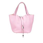 エルメス ピコタンロックMM ハンドバッグ モーヴシルベストル トリヨンクレマンス レディース HERMES 【中古】