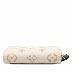 ルイ ヴィトン モノグラム デュンヌ ポルトフォイユ ルー 二つ折り財布 M83226 ホワイト PVC レザー レディース LOUIS VUITTON 新品未使用