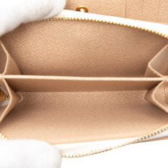 ルイ ヴィトン モノグラム デュンヌ ポルトフォイユ ルー 二つ折り財布 M83226 ホワイト PVC レザー レディース LOUIS VUITTON 新品未使用