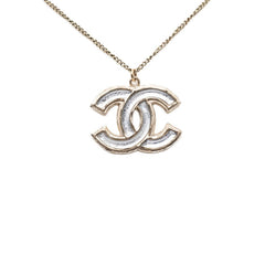 シャネル ココマーク ネックレス B12A ゴールド シルバー メッキ レディース CHANEL 【中古】
