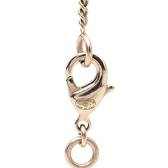 シャネル ココマーク ネックレス B12A ゴールド シルバー メッキ レディース CHANEL 【中古】