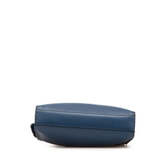 フェンディ セレリア ピーカブー フィットミニ ハンドバッグ ショルダーバッグ 2WAY 7VA422 ネイビー レザー レディース FENDI 【中古】