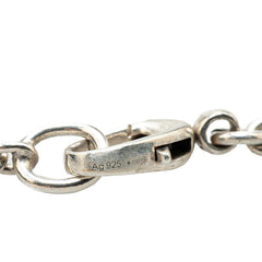 グッチ インターロッキングG ネックレス シルバー SV925 シルバー レディース GUCCI 【中古】