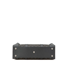グッチ GGスプリーム オフィディア ミディアム ハンドバッグ ショルダーバッグ 2WAY 731793 グレー PVC レザー レディース GUCCI 【中古】