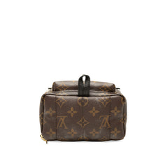 ルイ ヴィトン モノグラム パームスプリングス ミニ リュック バックパック M42971 ブラウン PVC レザー レディース LOUIS VUITTON 【中古】