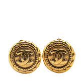 シャネル ヴィンテージ ココマーク イヤリング ゴールド メッキ レディース CHANEL 【中古】