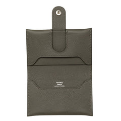 エルメス RMS カードケース グレー グリ メイヤー エバーカラー レディース HERMES 中古