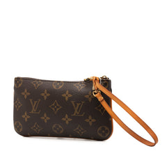 ルイ ヴィトン モノグラム ポシェット ティカル ポーチ M60019 ブラウン PVC レザー レディース LOUIS VUITTON 【中古】