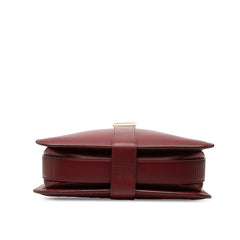 ボッテガヴェネタ ワンショルダーバッグ ボルドー ワインレッド レザー レディース BOTTEGAVENETA 中古