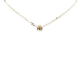 グッチ カットアウト Gリング ネックレス SV925 シルバー レディース GUCCI 中古