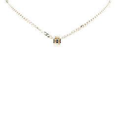 グッチ カットアウト Gリング ネックレス SV925 シルバー レディース GUCCI 中古