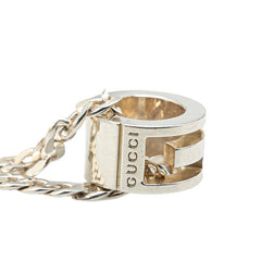 グッチ カットアウト Gリング ネックレス SV925 シルバー レディース GUCCI 【中古】