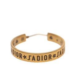 ディオール ジャディオール トライバル フープ ピアス ゴールド メッキ レディース Dior 【中古】