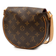 ルイ ヴィトン モノグラム タンブラン 斜め掛け ショルダーバック M51179 ブラウン PVC レザー レディース LOUIS VUITTON 【中古】