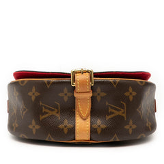 ルイ ヴィトン モノグラム タンブラン 斜め掛け ショルダーバック M51179 ブラウン PVC レザー レディース LOUIS VUITTON 【中古】