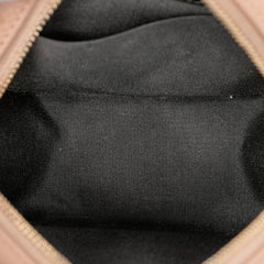 シャネル マトラッセ CCフィリグリー チェーン ショルダーバッグ ベージュ ブラック キャビアスキン レディース CHANEL 【中古】