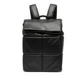 ボッテガヴェネタ マキシイントレチャート リュック バックパック ブラック レザー メンズ BOTTEGAVENETA 【中古】