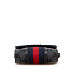 グッチ × バレンシアガ ザ ハッカー プロジェクト 斜め掛け ショルダーバッグ 680130 ブラック キャンバス レザー レディース GUCCI 【中古】