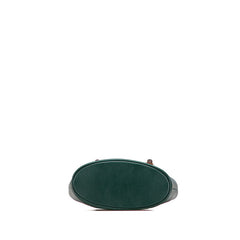 グッチ バンブー ダイアナ ショルダーバッグ ハンドバッグ 750396 グリーン レザー レディース GUCCI 【中古】