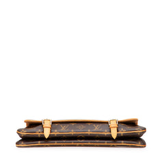 ルイ ヴィトン モノグラム ポシェット マレル ハンドバッグ ショルダーバッグ M51157 ブラウン PVC レザー レディース LOUIS VUITTON 【中古】